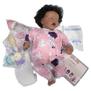 Babeside Realistic Real Reborn Newborn Baby Doll African American Lifelike Girl